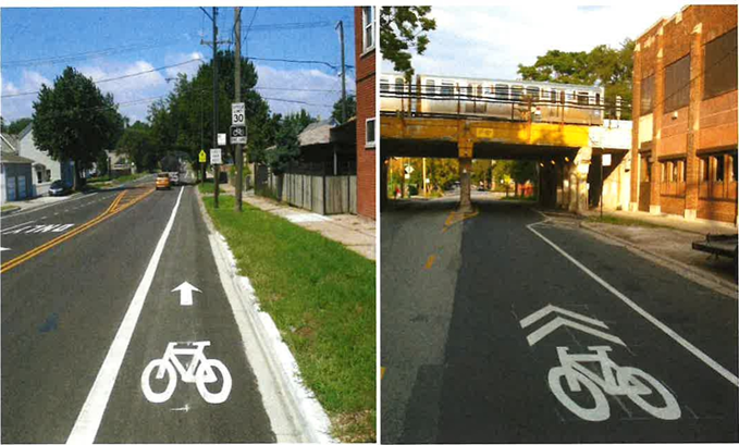 Bike Lane/Marked Shared Lane